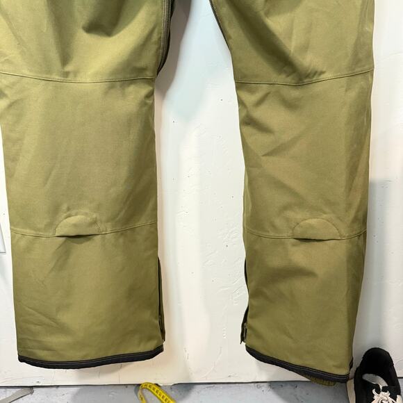 Burton Women's Avalon Ski Bib Pant Overall Snow Mountain Green XL Short - Picture 7 of 14